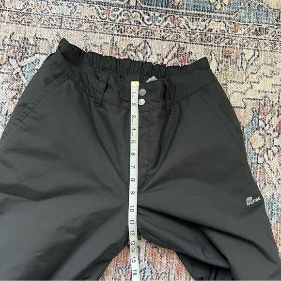 Berne Women’s Coastline Insulated Waterproof Snow Pants Black Size Medium 8-10 - Picture 10 of 12
